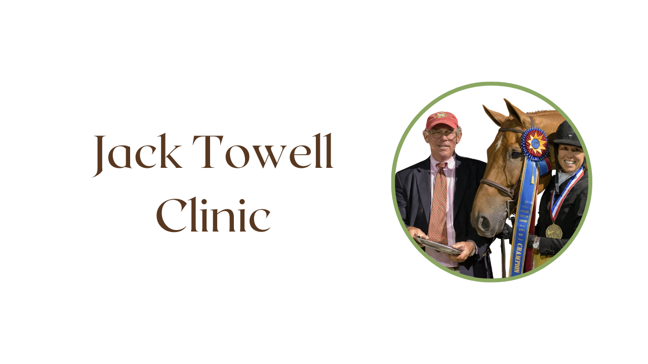 Jack Towell Clinic to benefit Carolina Horse Park