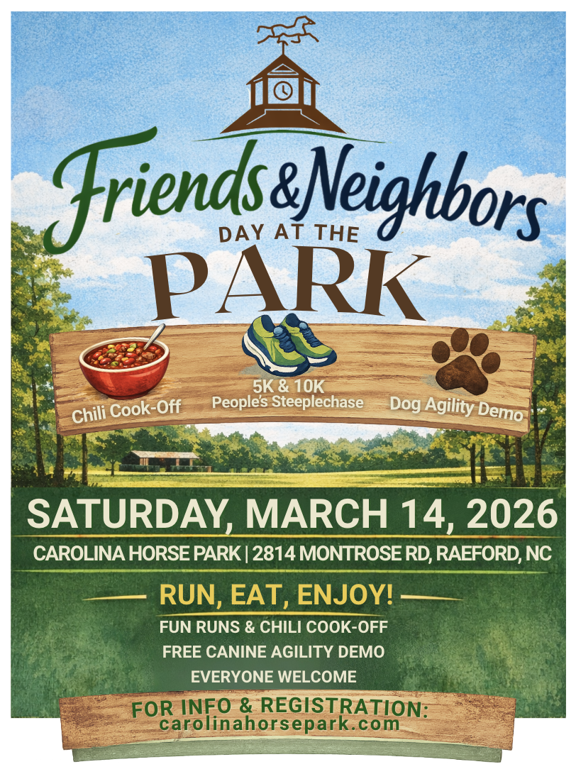 Friends & Neighbors Day at the Park Poster March 2026